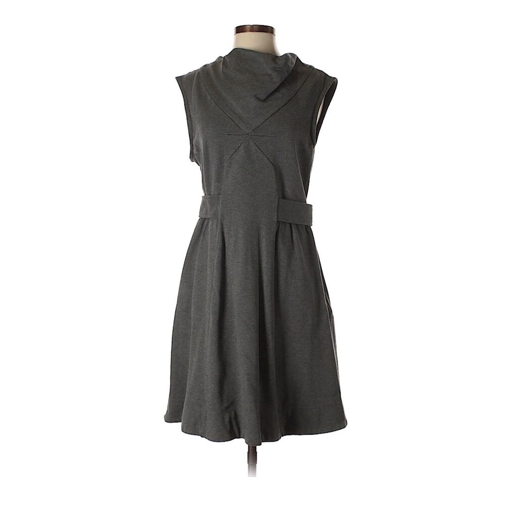 MARC BY MARC JACOBS Gray Sleeveless Cowl Neck Belt Dress NEW NWT! Med Medium